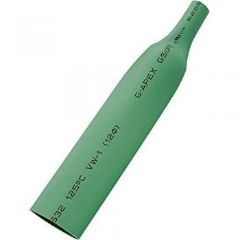 Green Heat Shrink Tubing 25 mm 2:1 Shrink Ratio 5 m