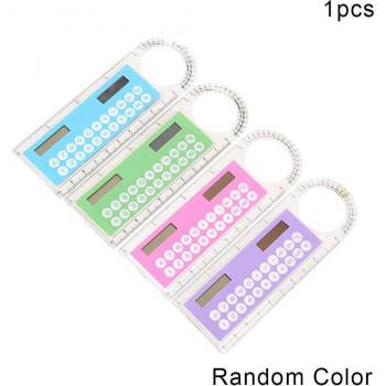 Mini Solar Calculator with Ruler and Magnifier