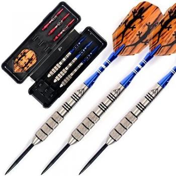CUESOUL 22 Grams 95% Tungsten Steel Tip Darts Set