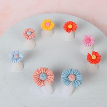 8pcs Daisy Flower Toe Separator for Nail Care