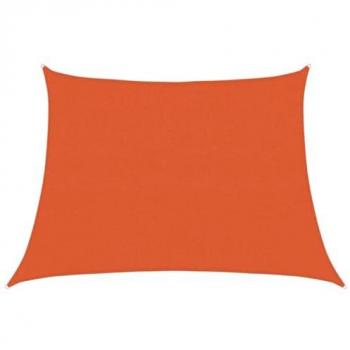 HDPE Sunshade Sail 160 g/m² Trapezium Orange 4/5x3 m