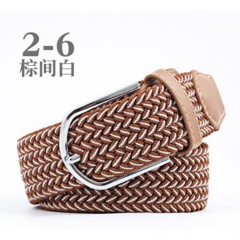 Cinturón de Tejido Largo para Jeans, Estilo Casual