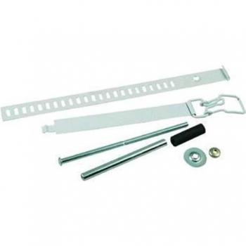 Collare per Tubo Stufa Marrone Ø 10/15 mm
