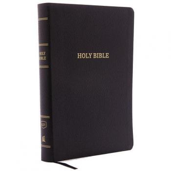 KJV Holy Bible: Giant Print with 53,000 Cross References, Black Bonded Leather, Red Letter, Comfort Print: King James Version