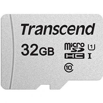 Transcend Premium 300S microSDHC-Karte 32 GB Class 10, UHS-I, UHS-Class 1