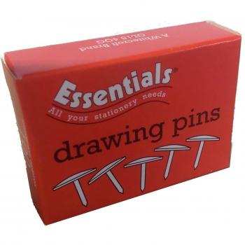 Valuex Drawing Pin 9.5Mm Brass Pack 100