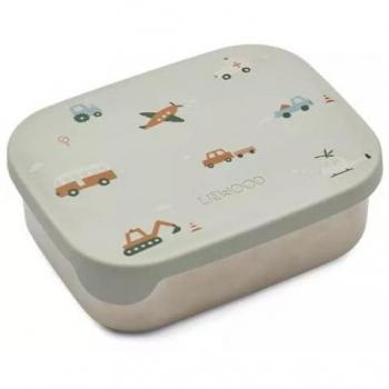 Lunch Box Arthur Véhicules Dove blue mix