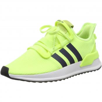Adidas U_Path Run, Chaussures de sport Homme, Jaune (Hi-res Yellow/Collegiate Navy/Footwear White 0), 44 EU