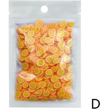 Decoración de uñas con rodajas de frutas, gel Versa, 12g, S5C4