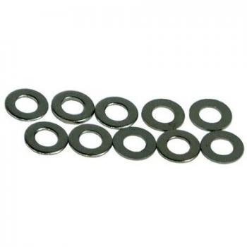 M4 Black Nickel Washers (10-Pack)