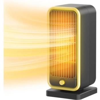 Mini Heater Ceramico 500W con Protezione Anti‑Surriscaldamento