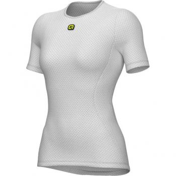 Alé Intimo Velo Active Damen Funktionsunterhemd kurzarm weiß