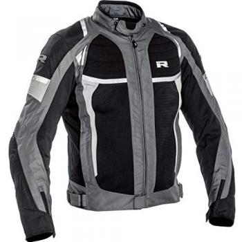 Richa Airstream-X Veste Textile de Moto Imperméable Noir Gris 2XL