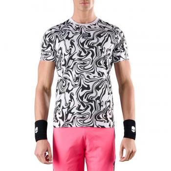 T-Shirt Hydrogen Chrome Tech Bianco