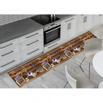 Tappeto Cucina Lavanda Antiscivolo 50x180