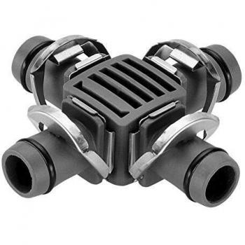 Conector Gardena 13 mm en Cruz Quick & Easy