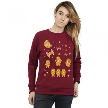Burgundy Star Wars Gingerbread Empire Hoodie