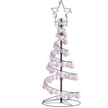 Sapin de Noël LED 120 cm avec éclairage blanc chaud