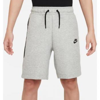 Children’s Grey Nike Tech Fleece Shorts