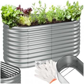 Bancal Urbano Tectake FLORMMA – Jardín de 804 L