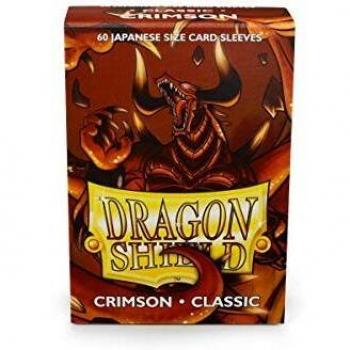 Japanese Dragon Shield Crimson Sleeve Bundle, 60 Units