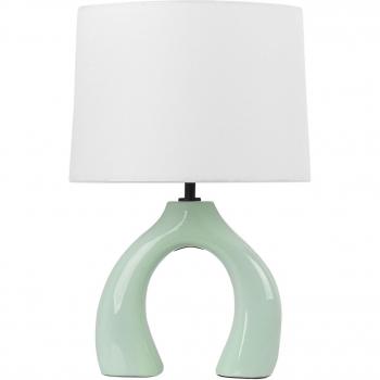 Lampe Abbie 43 cm Céramique Vert Clair