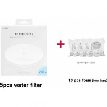 Kit de filtres de rechange PETKIT pour fontaine à eau EVERSWEET 2 et 3 (5 pièces)