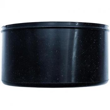 Silicone condensé 80 mm : capuchon étanche pour conduit pellet