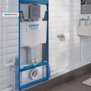 Broyeur WC Watermatic avec bâti Grohe intégré