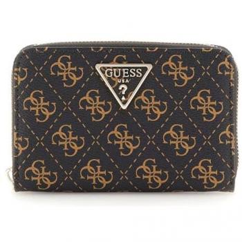 Carly Brown Eco 14‑cm Wallet by Guess