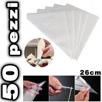 MangaPastelera Desechable 50 piezas – Diseño Tarta