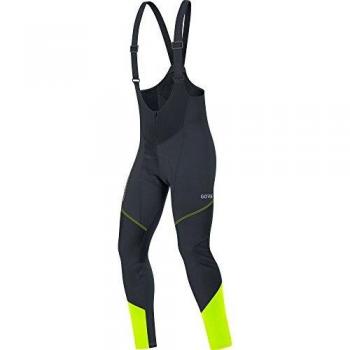 GORE Wear XXL Herren Fahrradhose in Schwarz/Neon-Gelb