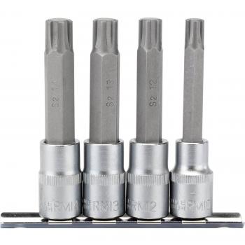 Draper 4 Piece 1/2 Drive Ribe Socket