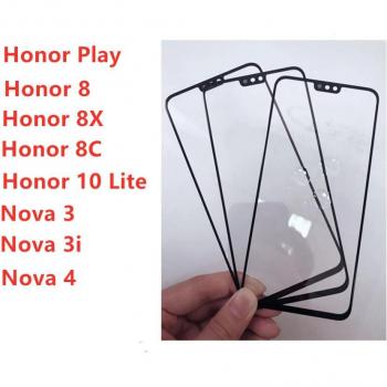 2Pcs Touch Panel for Huawei Honor Play 8/8X/8C/Nova 3/3i/4 Touchscreen
