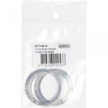 Elvedes Micro Spacer 1.125” – Zilver 0,25 mm – Eenheid