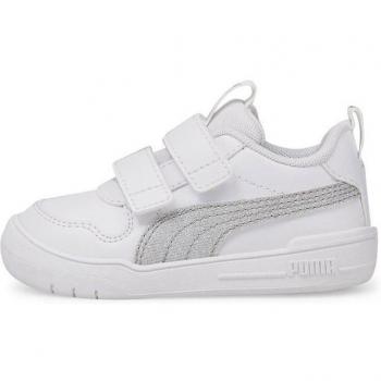 Scarpa Multiflex Glitz Bianca e Argento 25