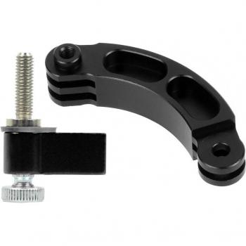 BGNing Aluminium Mini Schnellverschluss L-Typ Einstellbarer Griff M5 Schraube mit Verlängerungsarm Adapter für Gopro 8