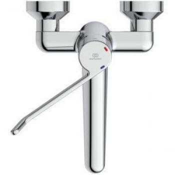 Rubinetto sicurezza WC a parete IDS 180 mm – braccio monocomando con serratura