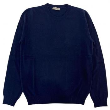 Blue Horizon Cashmere‑Blend Top – M