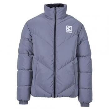 Karl Kani KM233-047-1 KK Og Puffer Jacke S Silver Reflective
