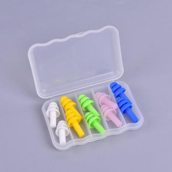 Bouchons d'Oreilles Étanches en Silicone pour Adultes et Enfants