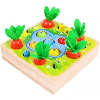 Pull-Along Carrot Matching Game