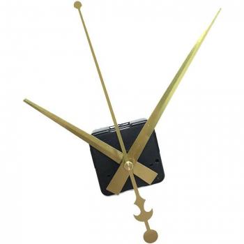 Mouvement Horloge 16 Silence Doré Longues Mains Accessoires Métaux