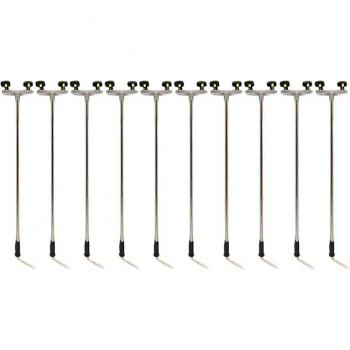 MOOL 10Pcs 2LED Street Light for Sand Table Model