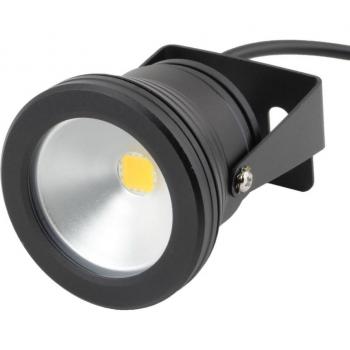 Black 10W Waterproof Underwater LED Spot Lamp 12V
