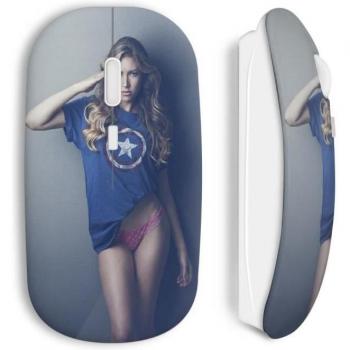 Souris sans fil Sexy Girl Captain Americano