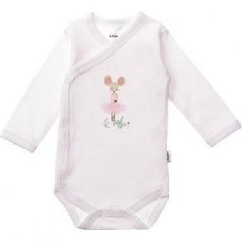 Niedlich gemusterter Tanzmaus Wickelbody – Liliput Edition