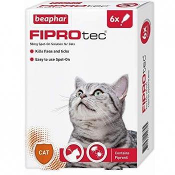 Beaphar FIPROtec Flea and Tick Spot On for Cats