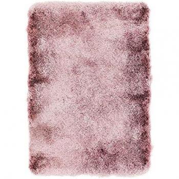 TOOSOFT Tappeto Morbido a Pelo Lungo 120x170 in Rosa Cipria