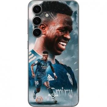 Carcasa Manicase Galaxy S24 FE Vinicius JR Azul Flexible